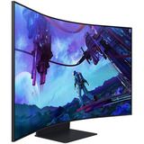 SAMSUNG  55" 4K UHD Moniteur gaming incurvé  Noir