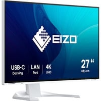 EIZO  27" 4K UHD Moniteur  Blanc